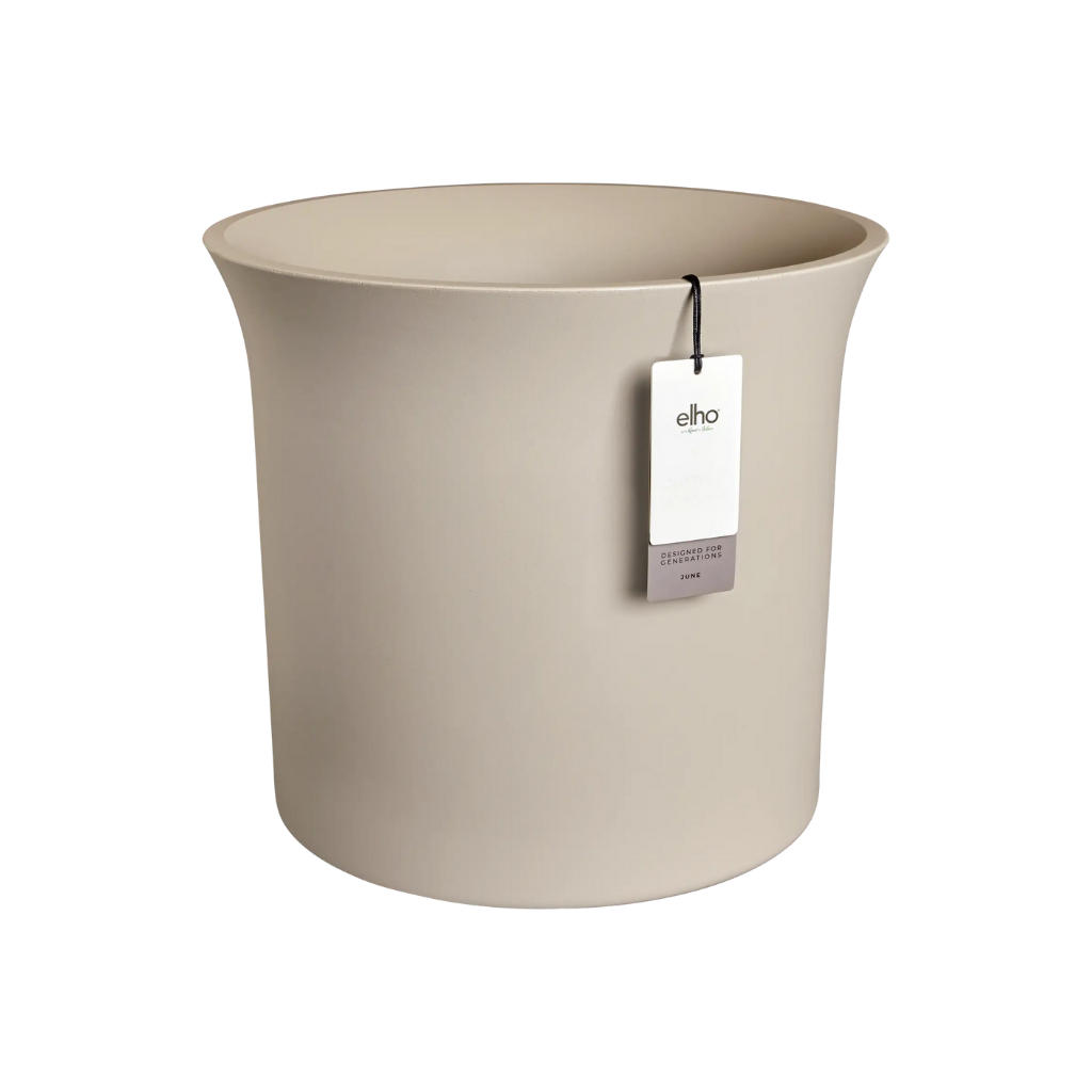 Elho June Tulip 47 Balanced beige- ø 47 x H 43 cm - 100% gerecycled