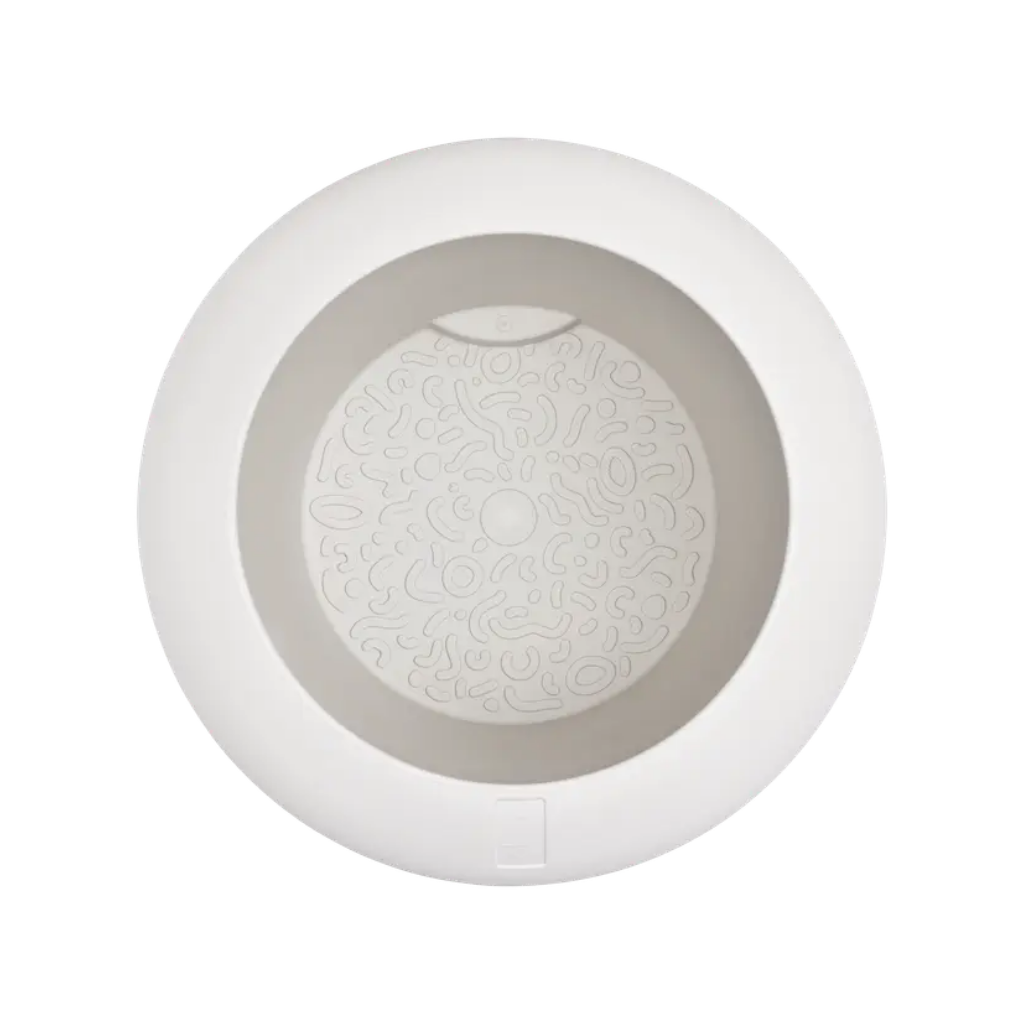 Elho Amber Roll Low - Linnen wit - 43 x 58 cm