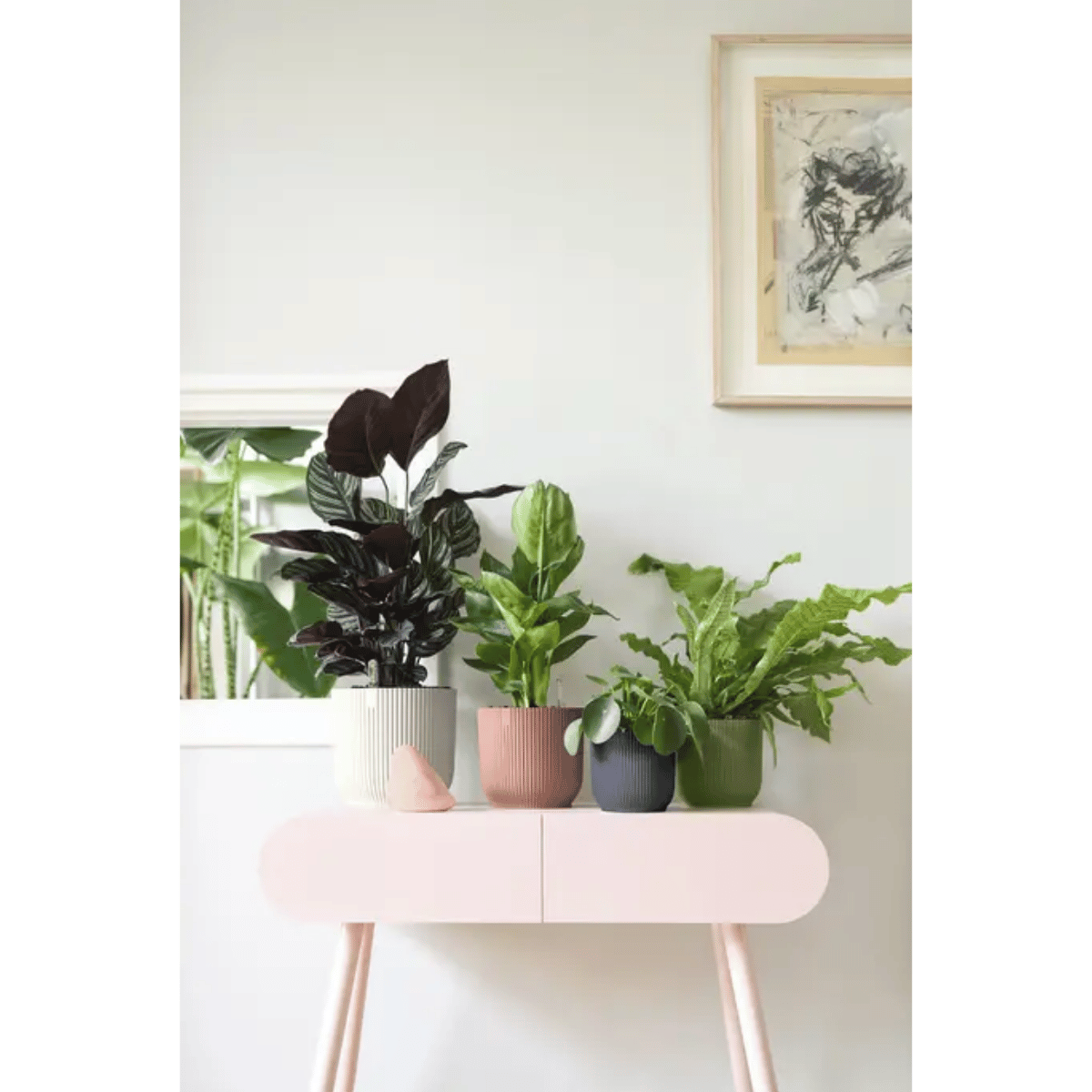 Elho Bloempot Vibes Fold Rond Wit 16 x 15 cm