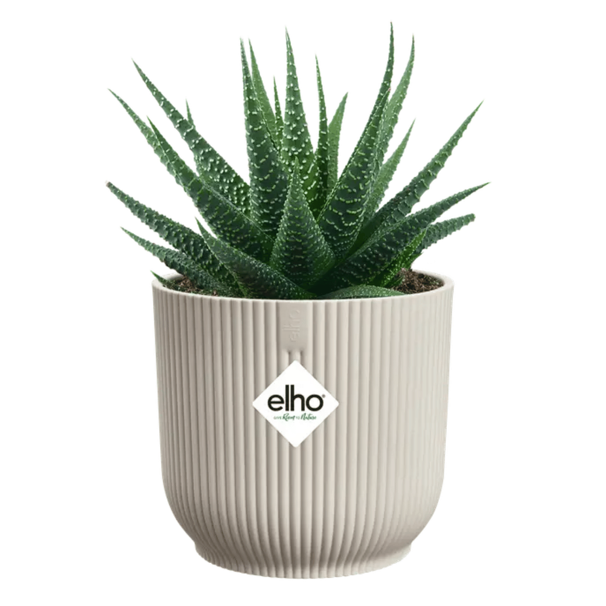 Elho Bloempot Vibes Fold Rond Wit 7 x 7 cm