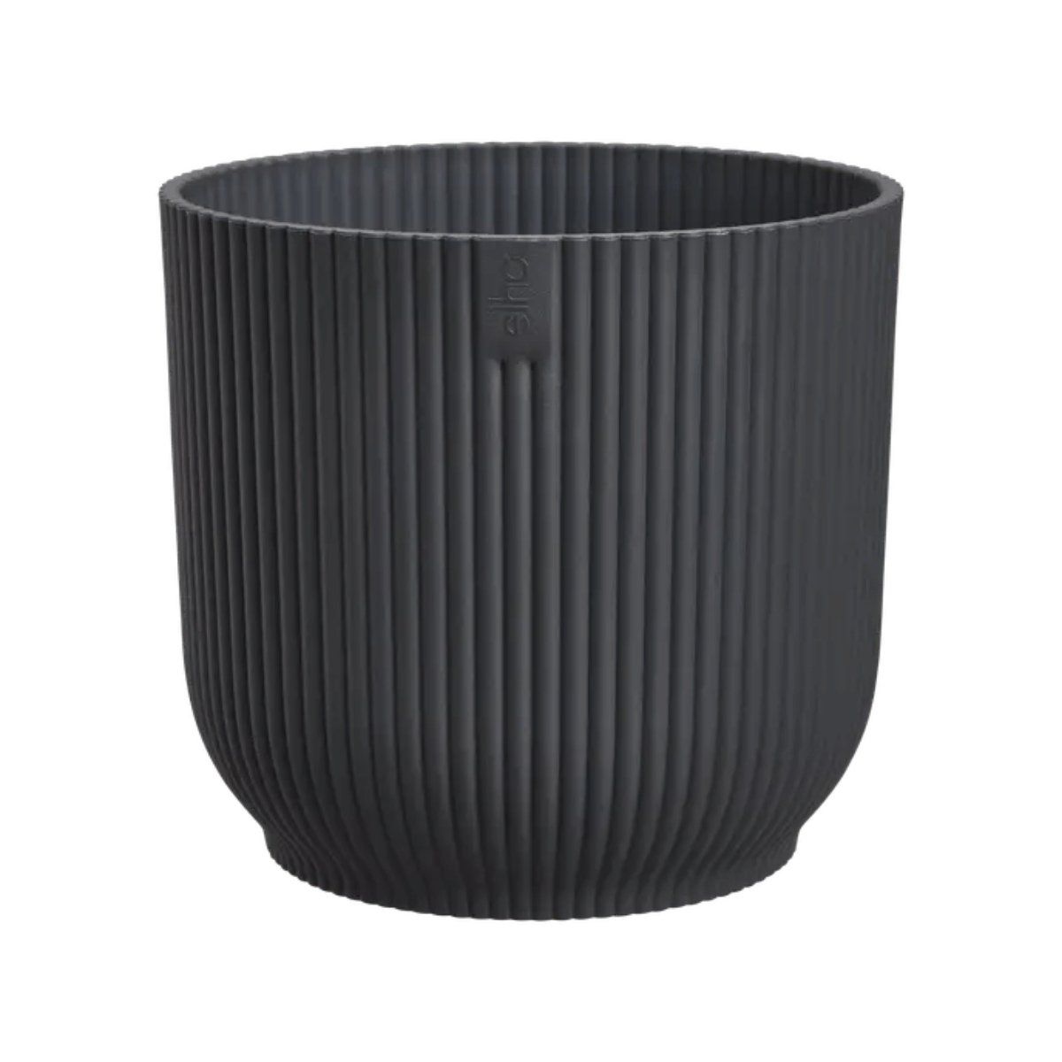 Elho Bloempot Vibes Fold Rond Antraciet 25 x 23 cm