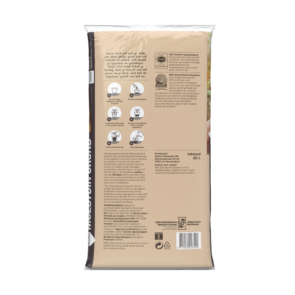 Pokon Bio Moestuingrond 20L