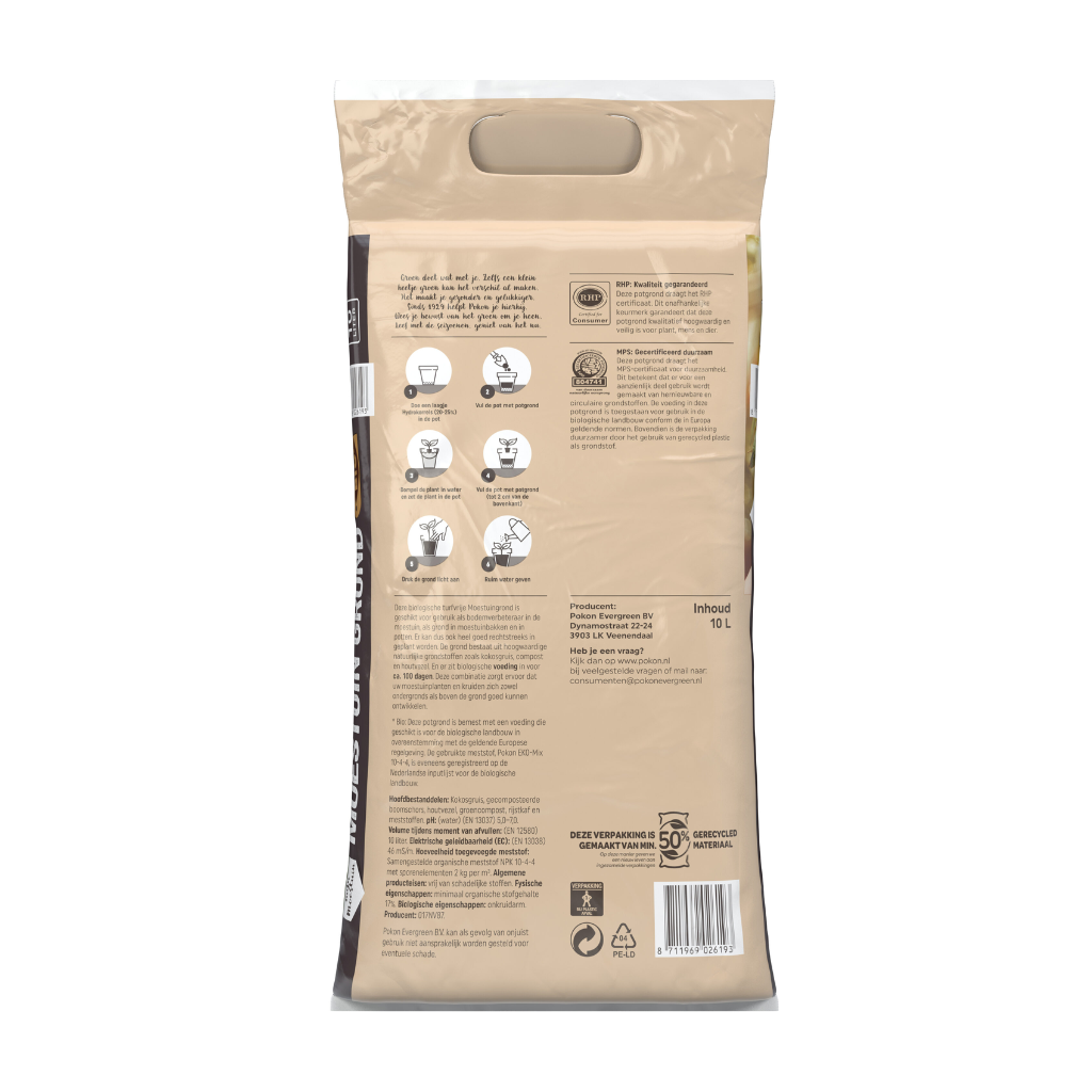 Pokon Bio Moestuingrond 10L