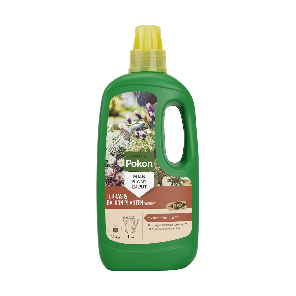 Pokon Bio Terras & Balkon Planten Voeding 1L