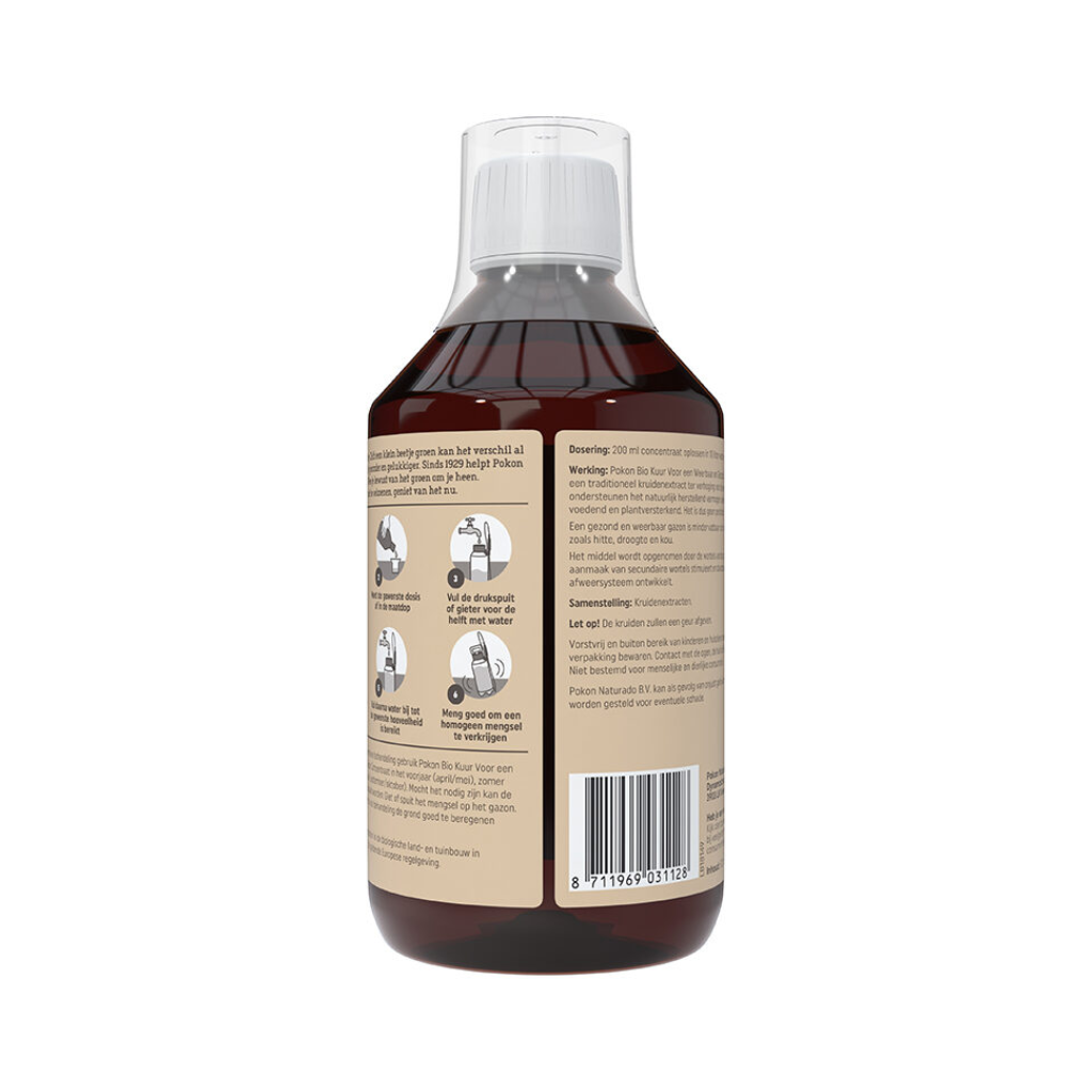 Pokon Bio Kuur voor een Weerbaar en Gezond Gazon Concentraat 500ml