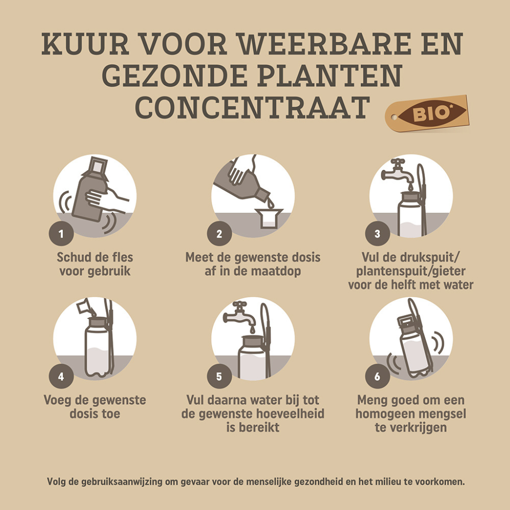 Pokon Bio Kuur voor Weerbare en Gezonde Planten Concentraat 500ml