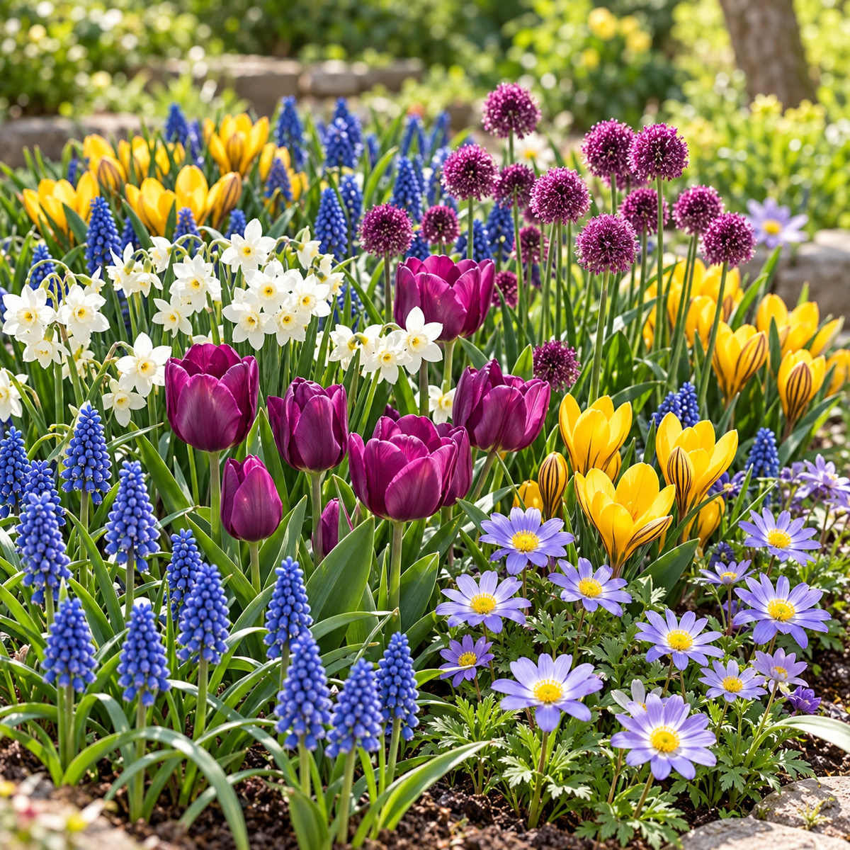 JUB Holland Bloembollen Garden Mix 125 stuks