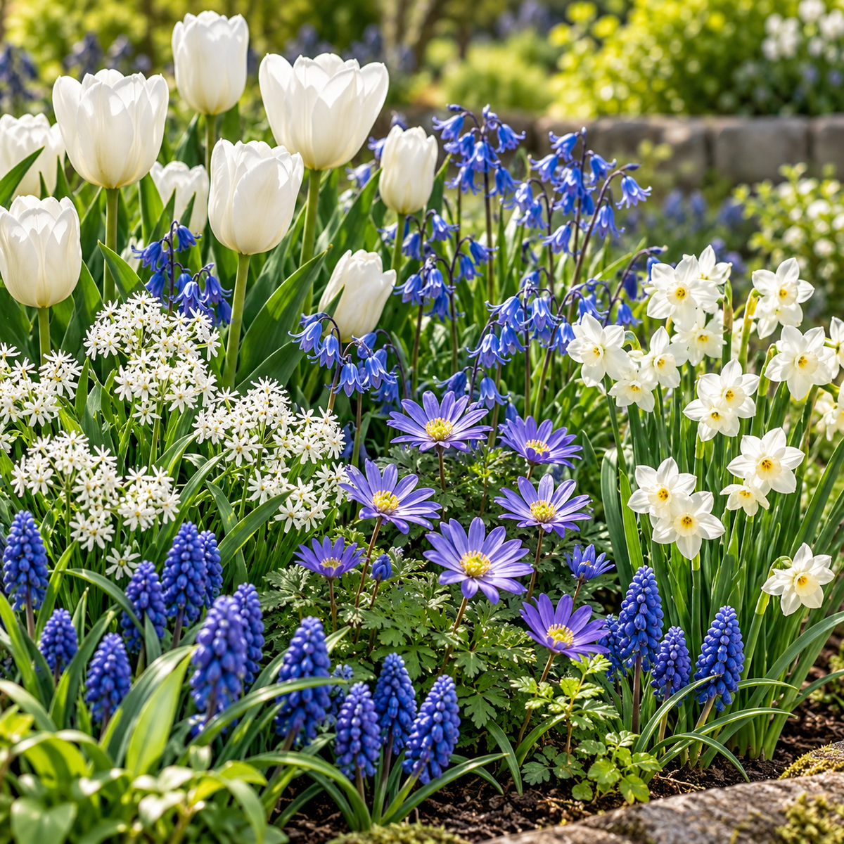 JUB Holland Bloembollen Garden Blue 125 stuks