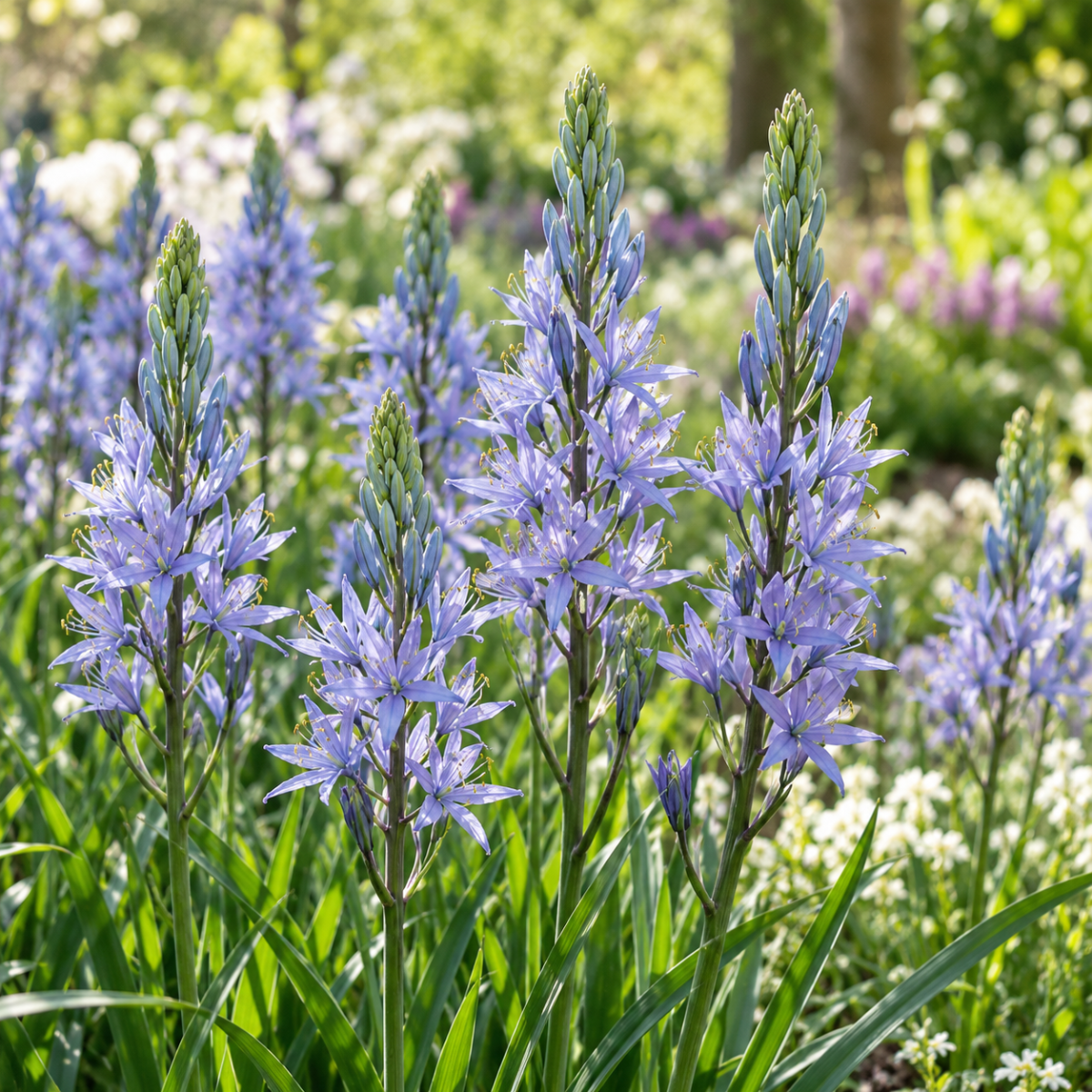JUB Holland Bloembollen Prairielelie (Camassia 'Prairielelie') Biologisch 2 stuks