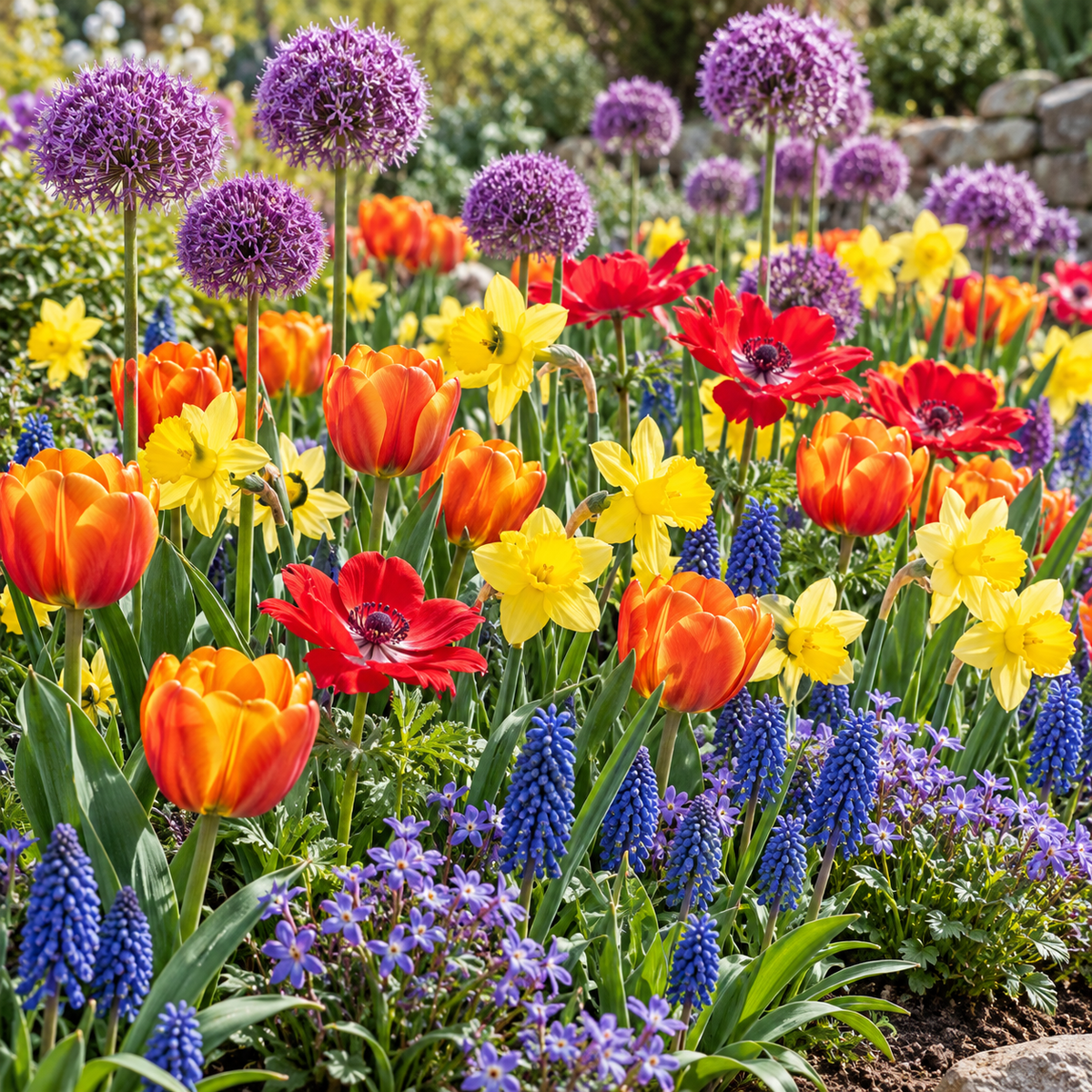 JUB Holland Bloembollen Garden Colour 125 stuks