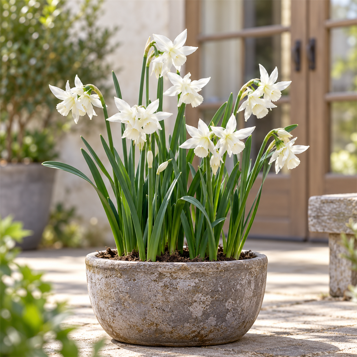 JUB Holland Bloembollen Narcis (Narcissus 'Triandus Thaliia') Biologisch 5 stuks