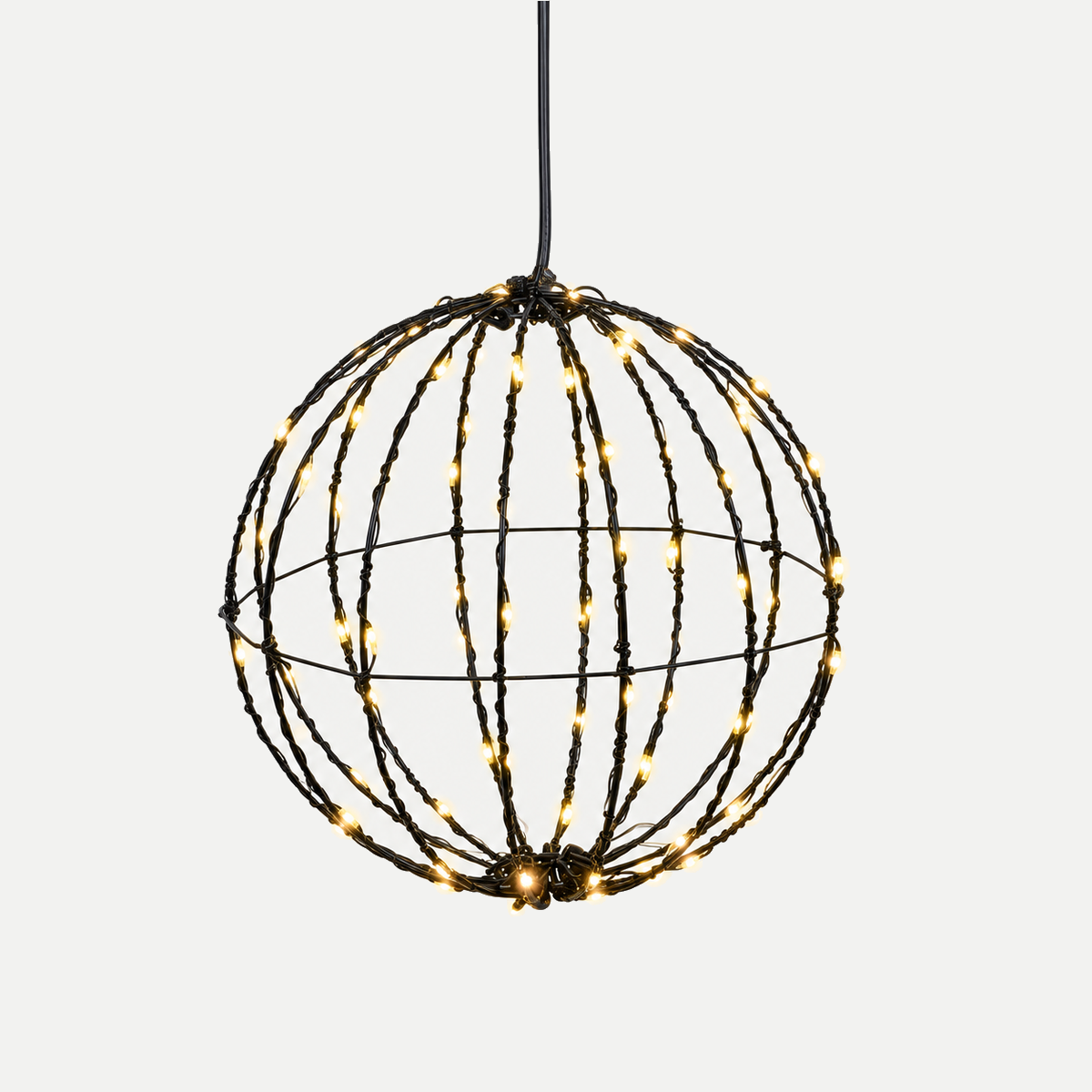 Svenska Living Verlicht Kerstfiguur Lichtbol Warm Wit 40 Lampjes 15 cm