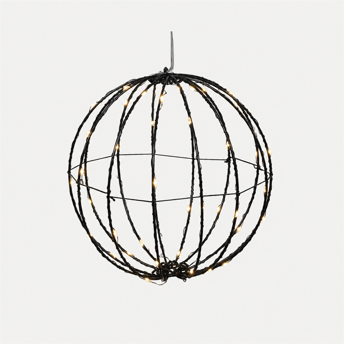 Svenska Living Verlicht Kerstfiguur Lichtbol Warm Wit 90 Lampjes 38 cm