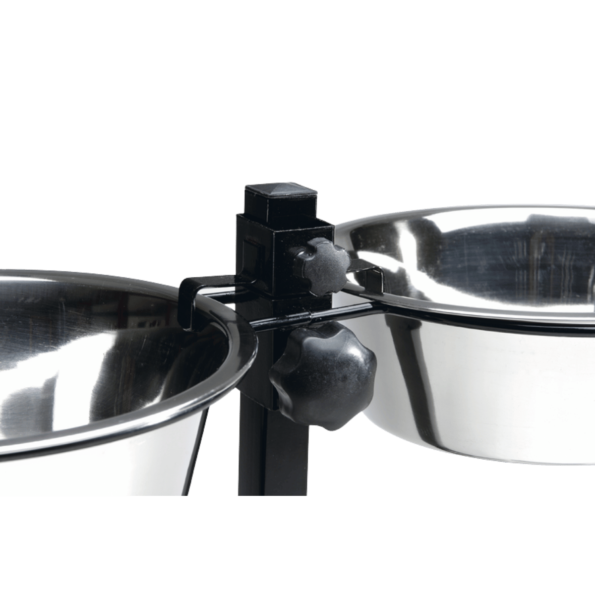 Beeztees Voerstandaard Dinerset Hond Zwart 54 x 25 x 52 cm