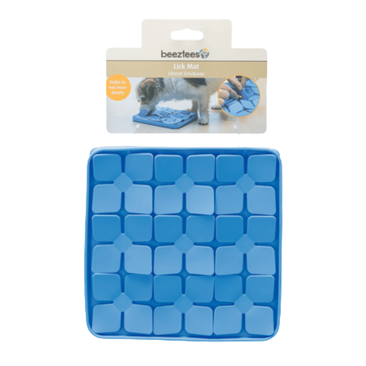 Beeztees Likmat Hond Likmat Smulpaap Blauw 20 x 20 x 2 cm
