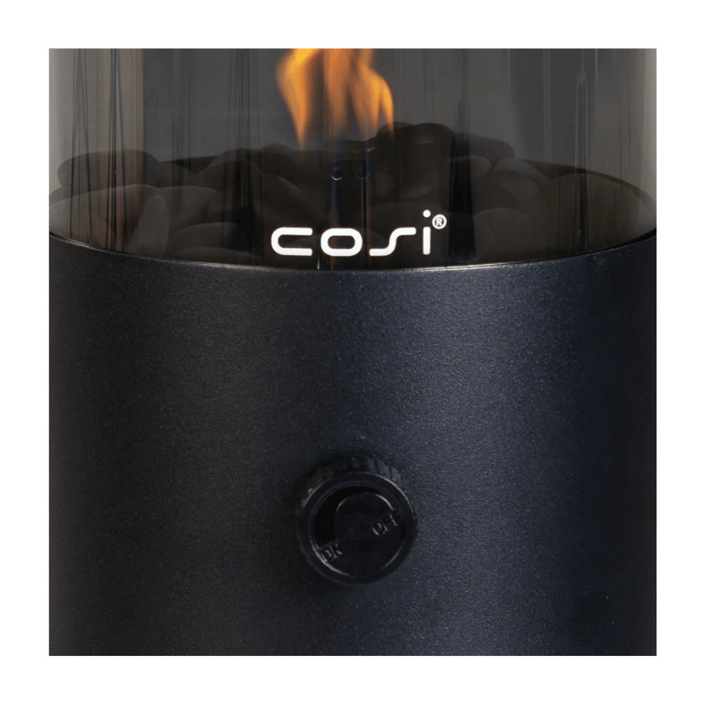 Cosiscoop Original Gaslantaarn Black Smoked