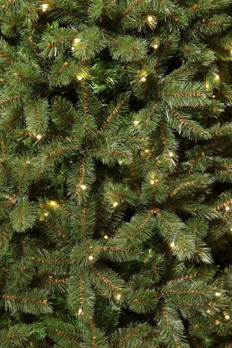 Triump Tree Kunstkerstboom Forest Frosted Groen met Verlichting 185 x 102 cm
