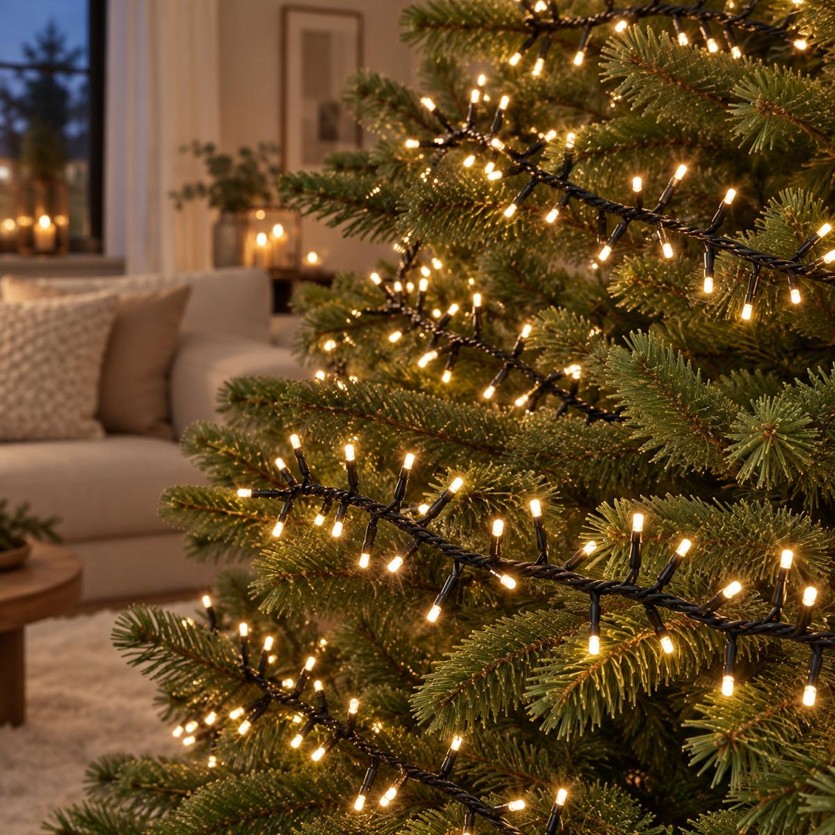 Anna's Collection Clusterverlichting Warm Wit 960 Lampjes 12.5 m