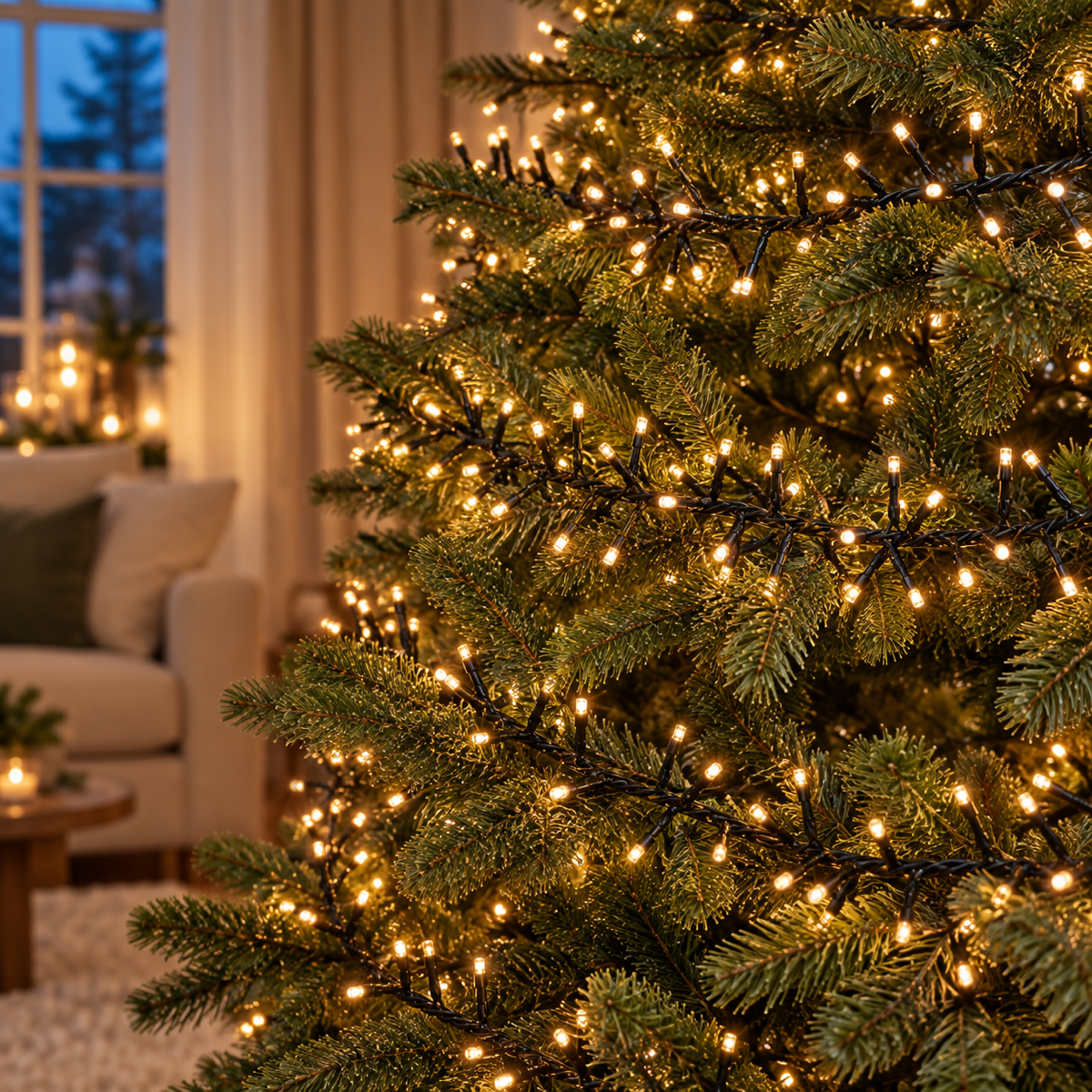 Anna's Collection Clusterverlichting Treecluster Klassiek Warm 960 Lampjes 12.5 m