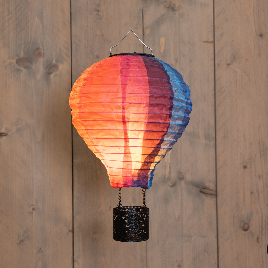 Anna's Collection Hanglamp Solar Luchtballon Geel 20 x 45 cm