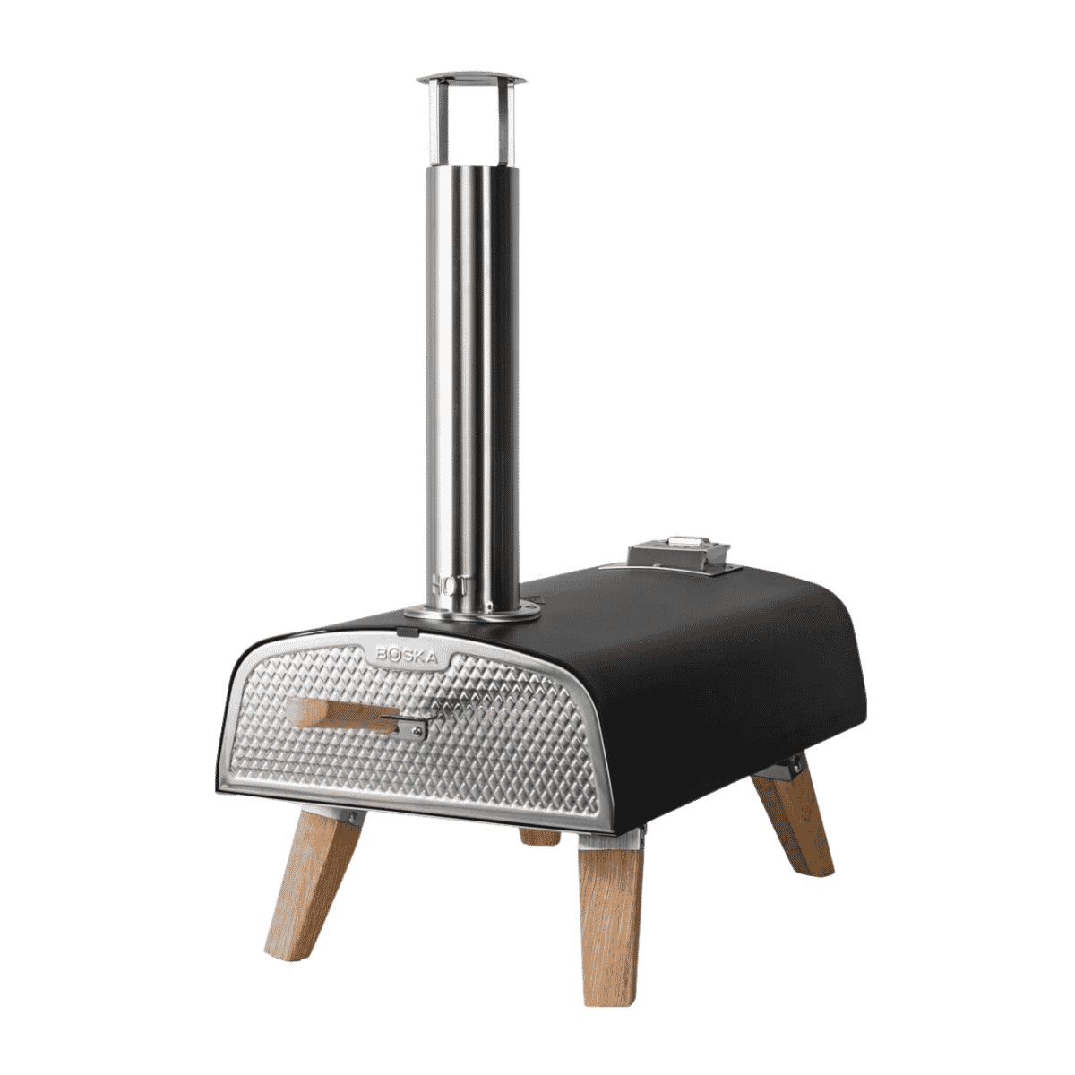 Boska Pizzaoven Pro Pellet Zwart