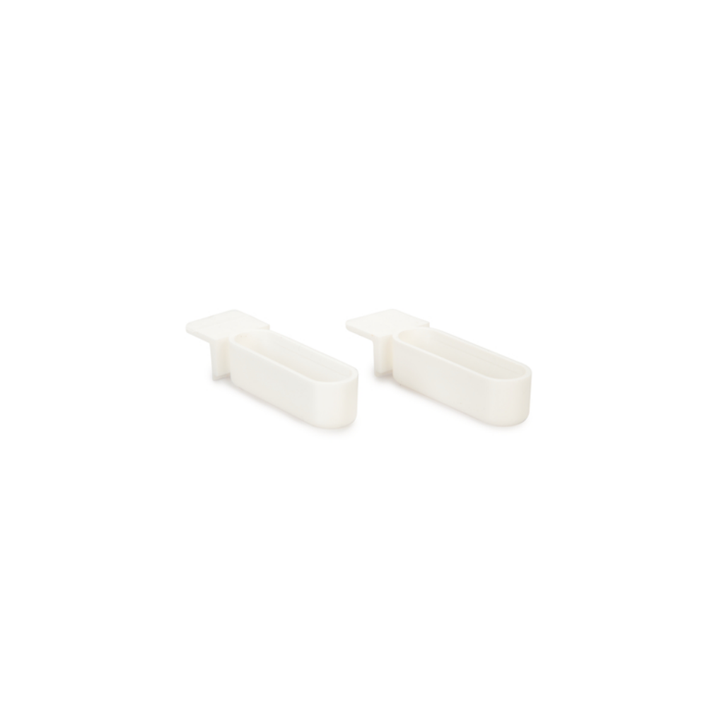 Plastic Snoepbakje Smal Wit 2x 1,3