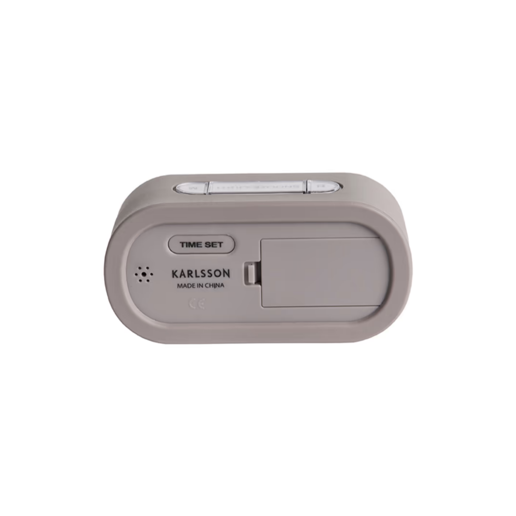 Karlsson Wekker Gummy Warmgrijs 14 x 7 x 5 cm
