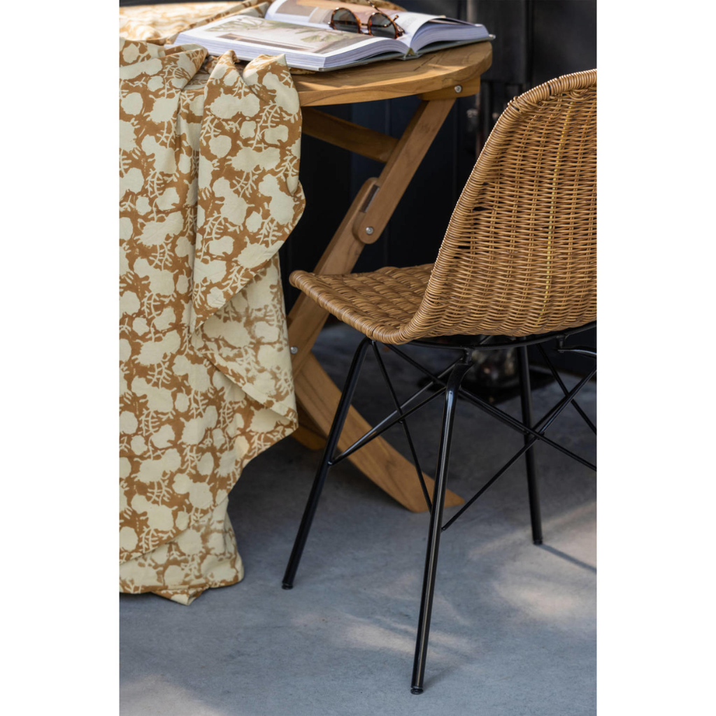 Exotan Inklaptafel Teakhout Bruin 75 x 80 cm