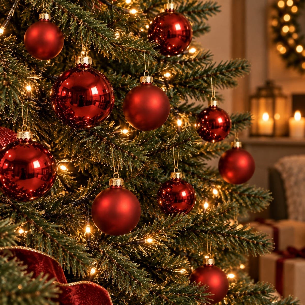 Decoris Kerstballen Glas Rood Ø 6 cm 20 Stuks