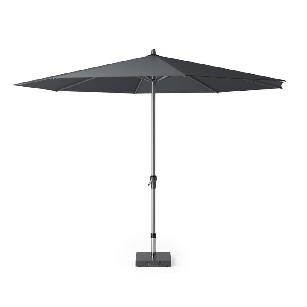 Platinum Stokparasol Riva Antraciet Rond Ø 350 cm