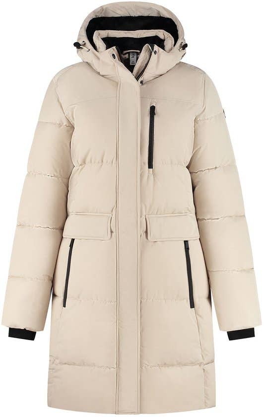Kjelvik Marley Dames Outdoorjas Sand