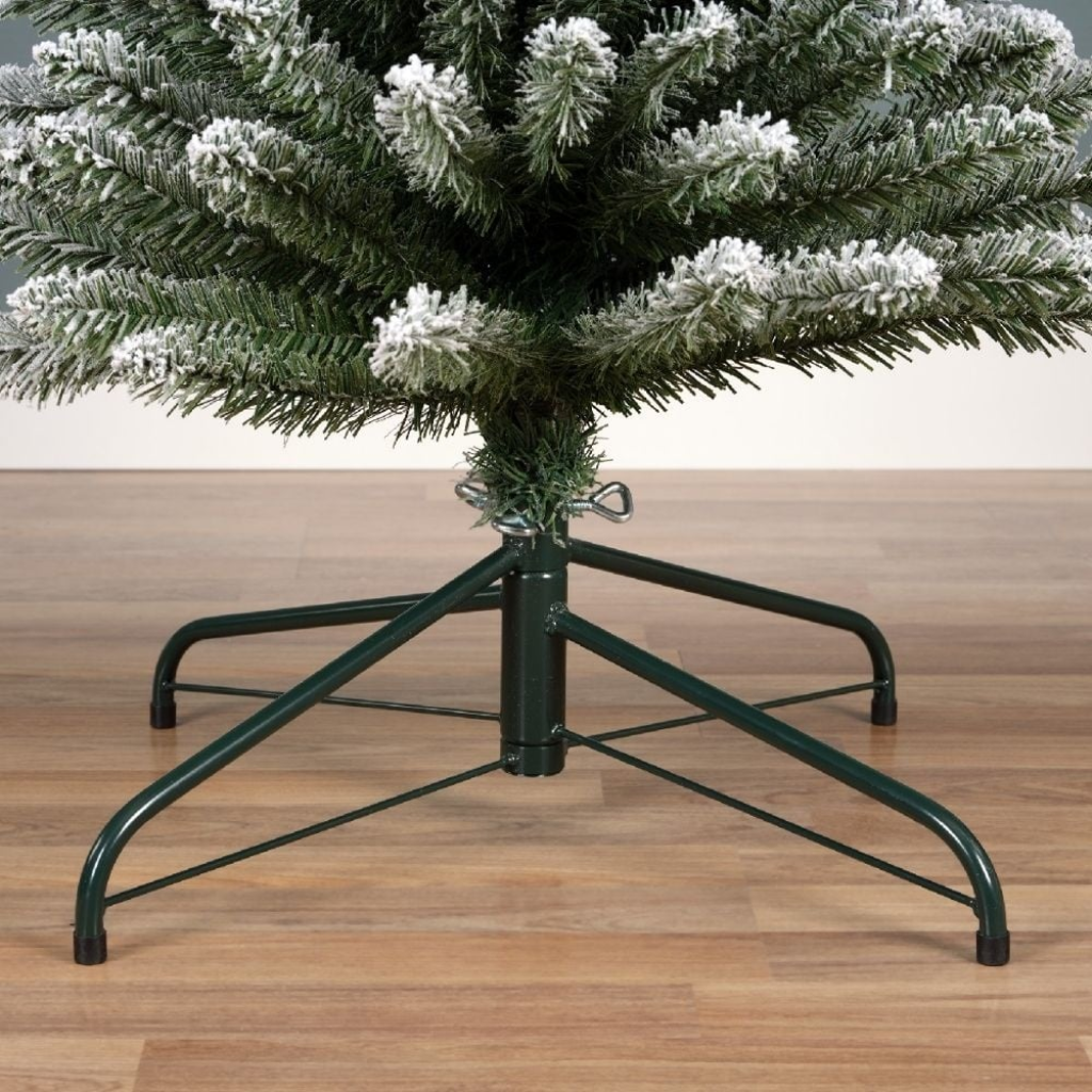 Everlands Kunstkerstboom Pencil Pine Sneeuw 240 x 70 cm