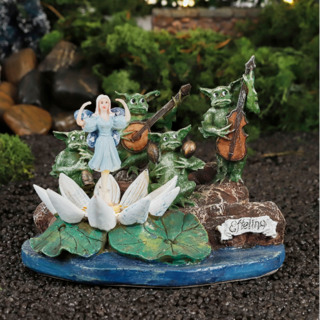 Efteling Indische waterlelie 13,5 x 10,5 x 10,5 cm