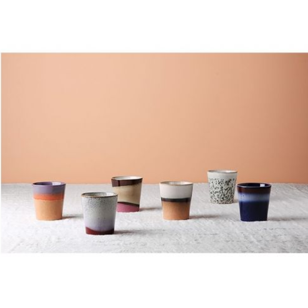 HKliving 70s Ceramics coffee mug Tornado