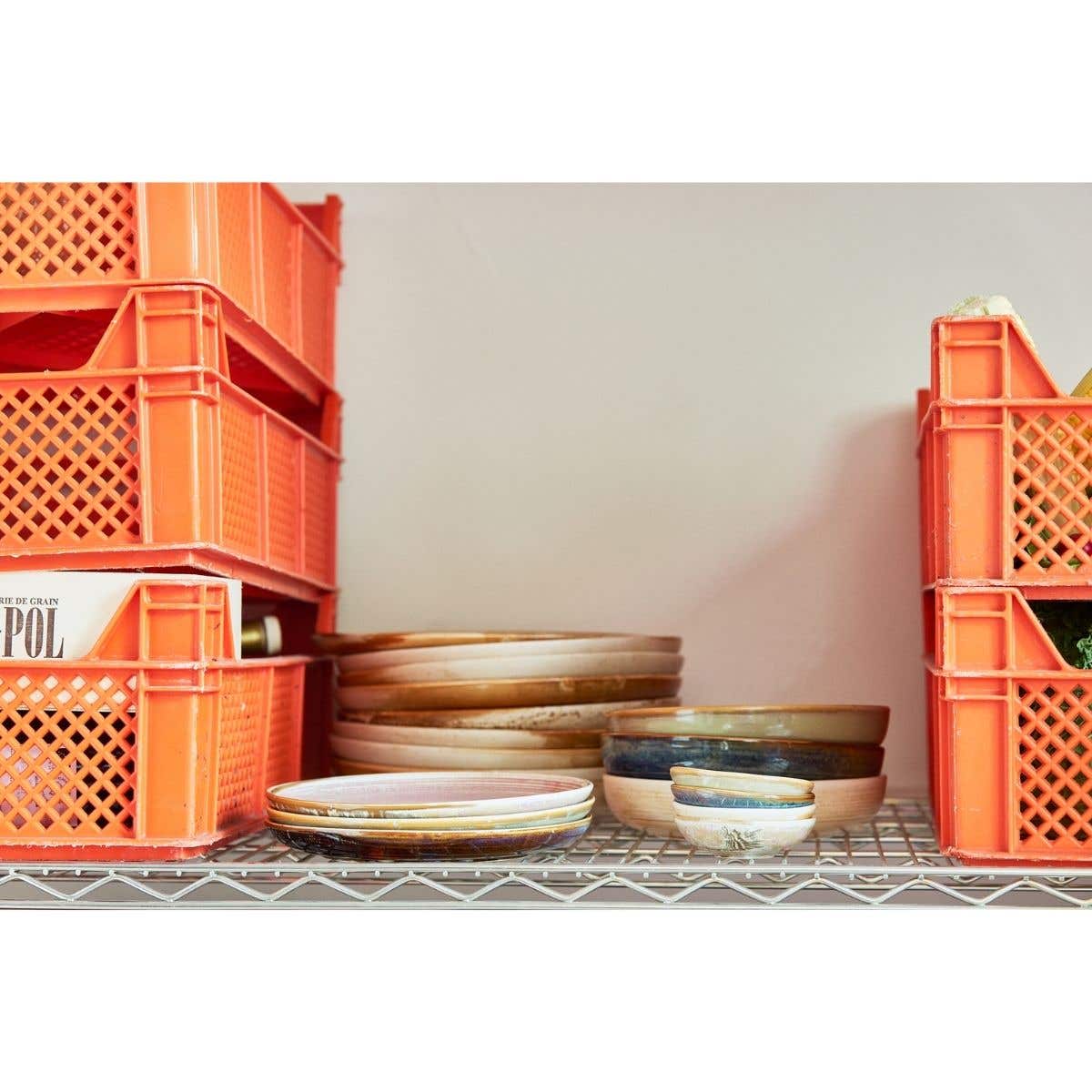 HKliving Bijgerechtbord Chef Ceramics Moss Green 20 cm