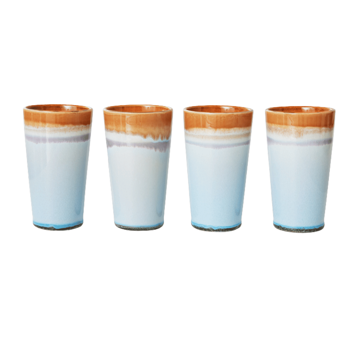 HKliving Latte Mok 70's Ceramics Ash 0.3 L