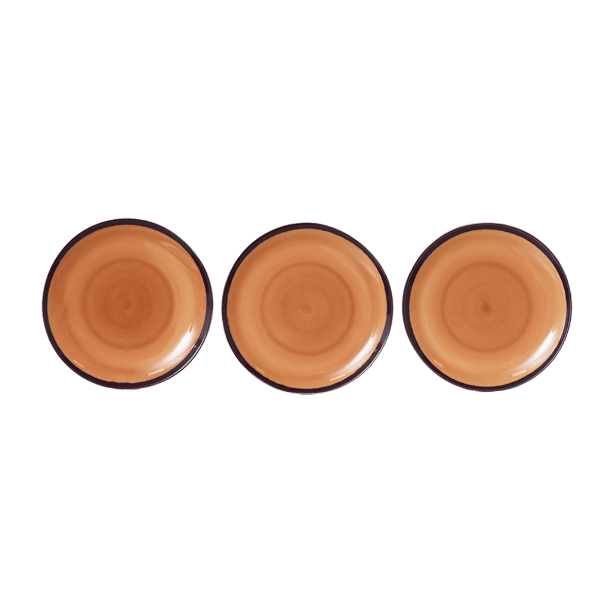 HKliving Dinerbord 70's Ceramics Bedrock 2 stuks 27.5 cm
