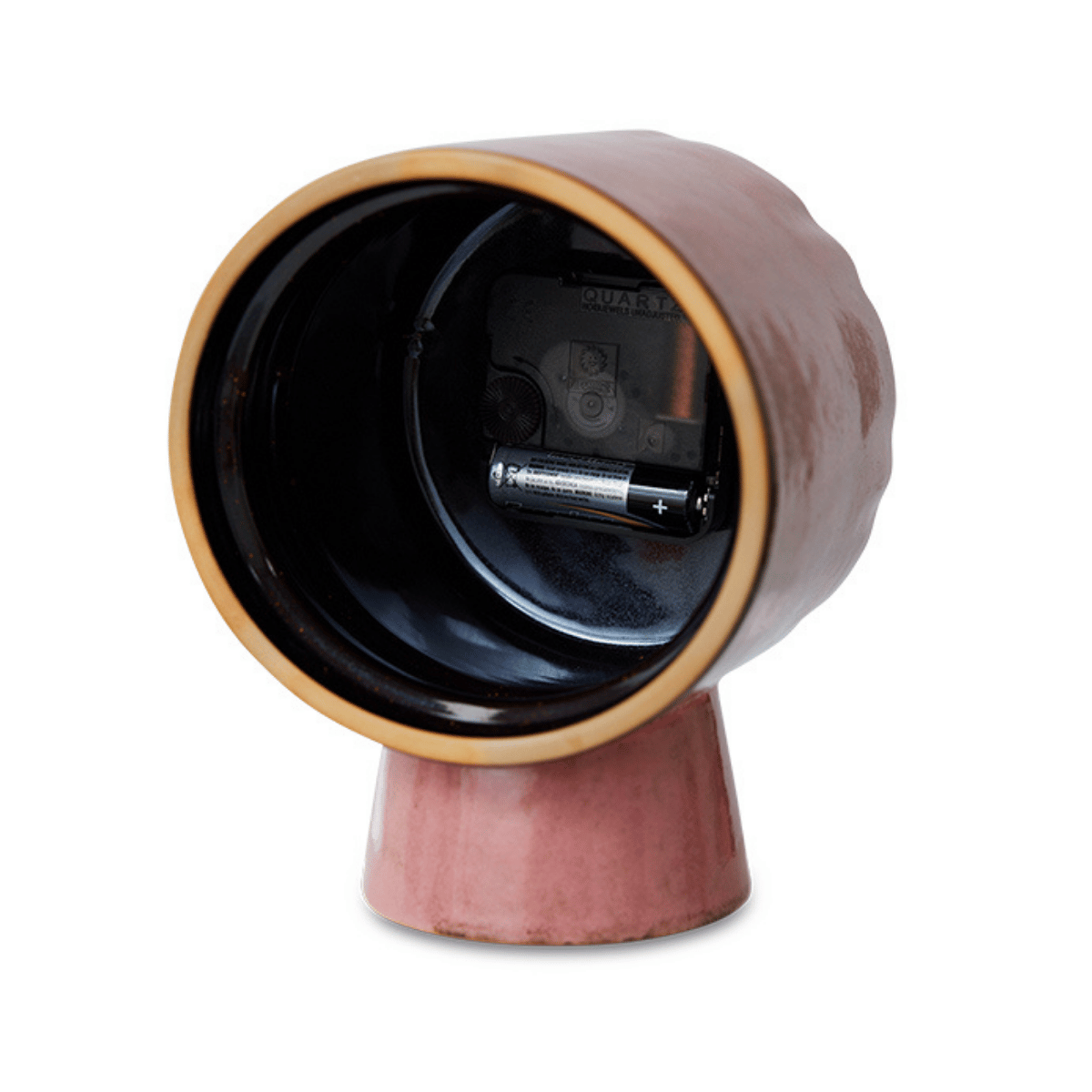 HKliving Tafelklok Retro Ceramics Roze