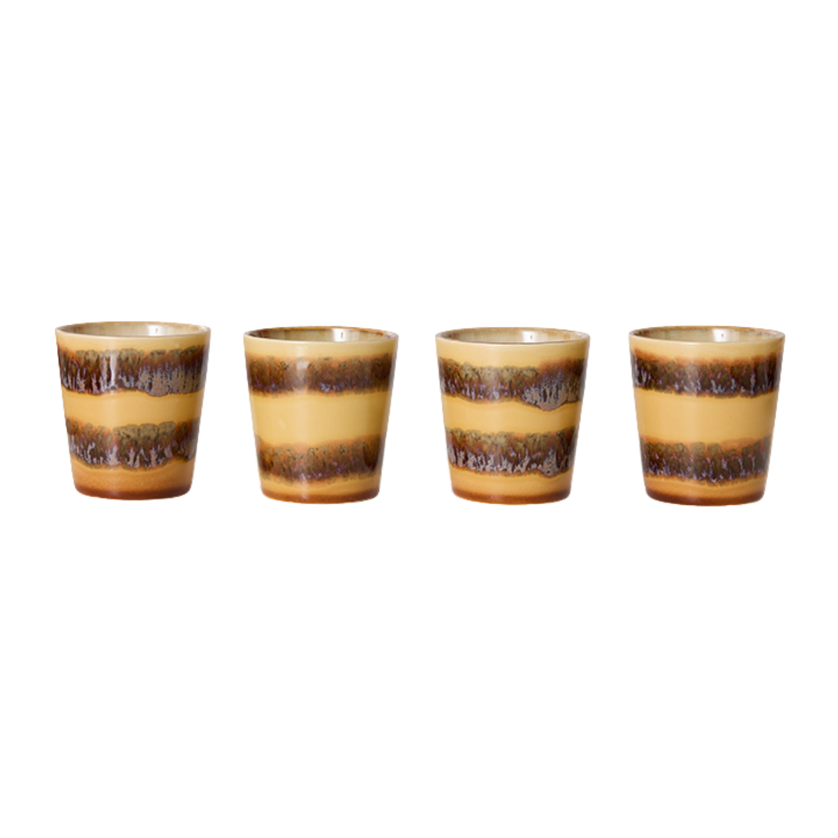 HKliving Koffiekopje 70's Ceramics Cliffs 0.23 L