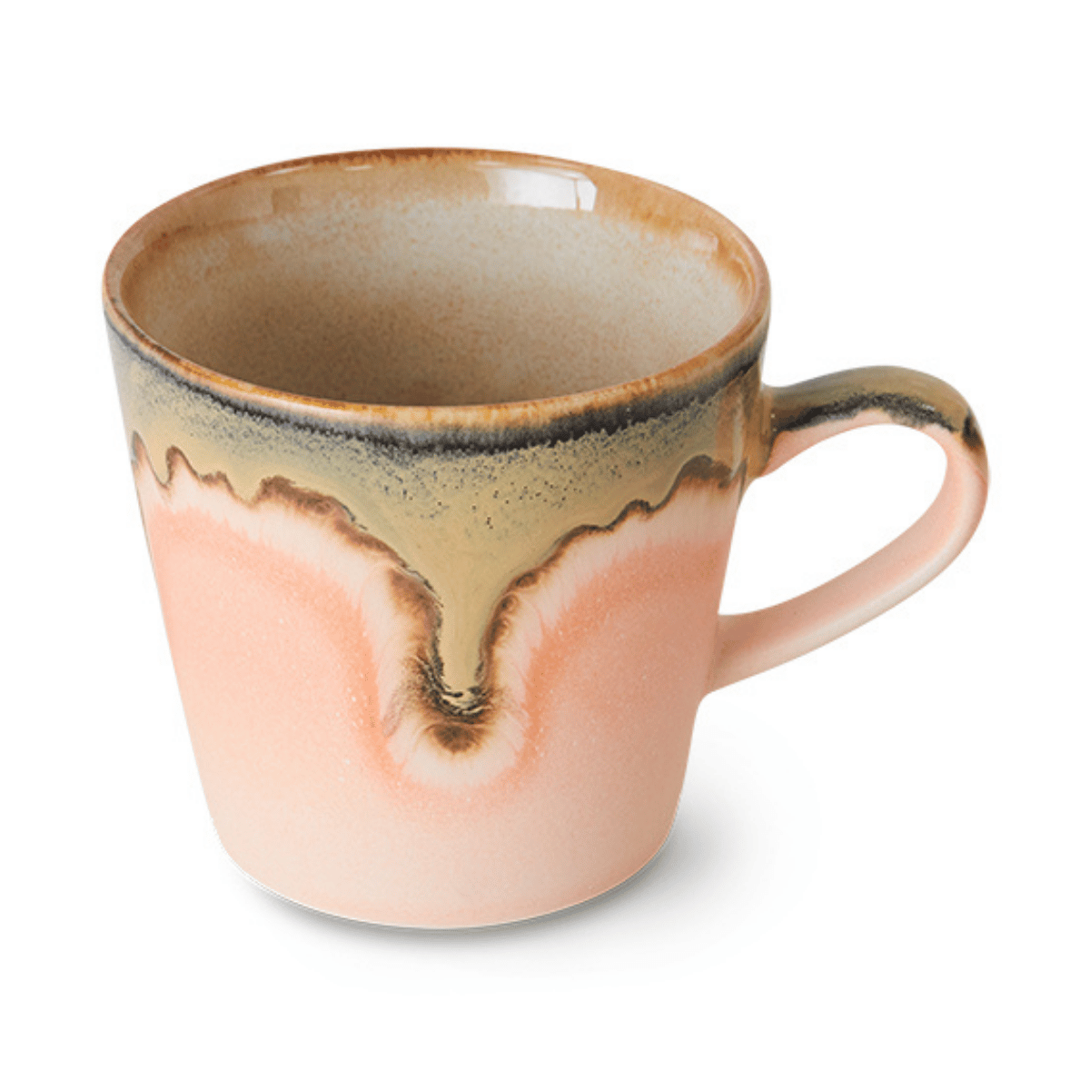HKliving Koffiekopje Americano 70's Ceramics Blossom 0.27 L