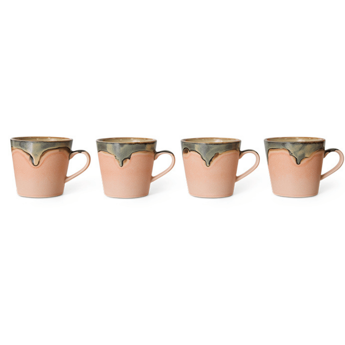 HKliving Koffiekopje Americano 70's Ceramics Blossom 0.27 L