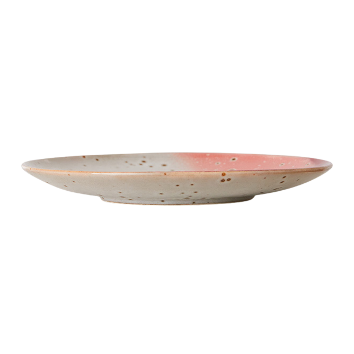 HKliving Desertbord 70's Ceramics Lychee 2 stuks 17.5 cm