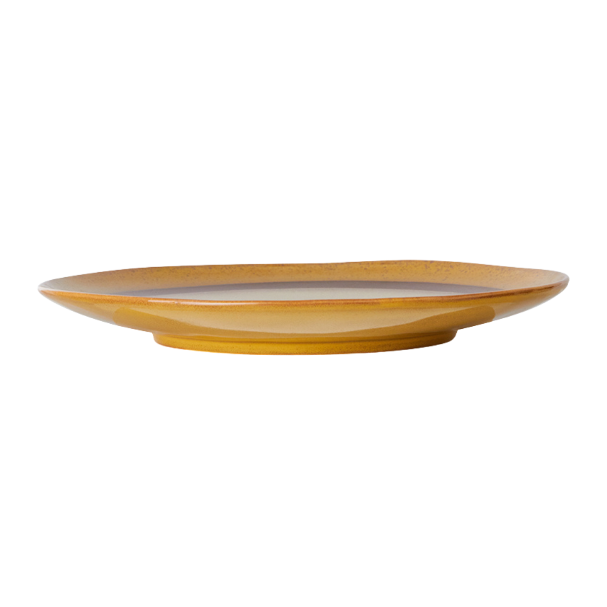 HKliving Dinerbord 70's Ceramics Coconut 2 stuks 27.5 cm