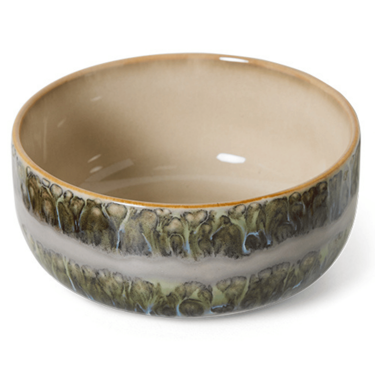 HKliving Desertkom 70's Ceramics Fern 12.5 cm