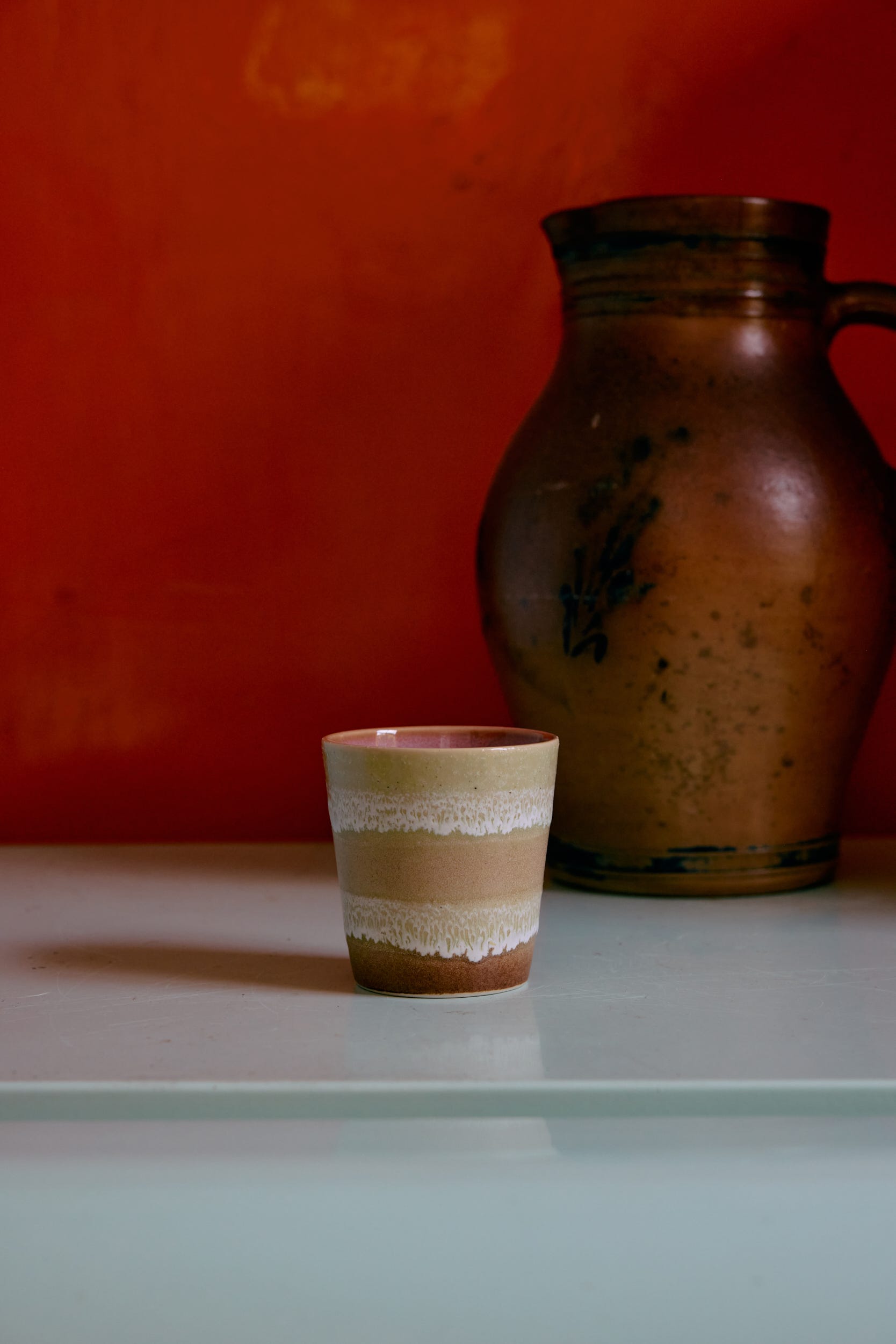 HKliving Koffiekopje 70's Ceramics Umber 0.23 L
