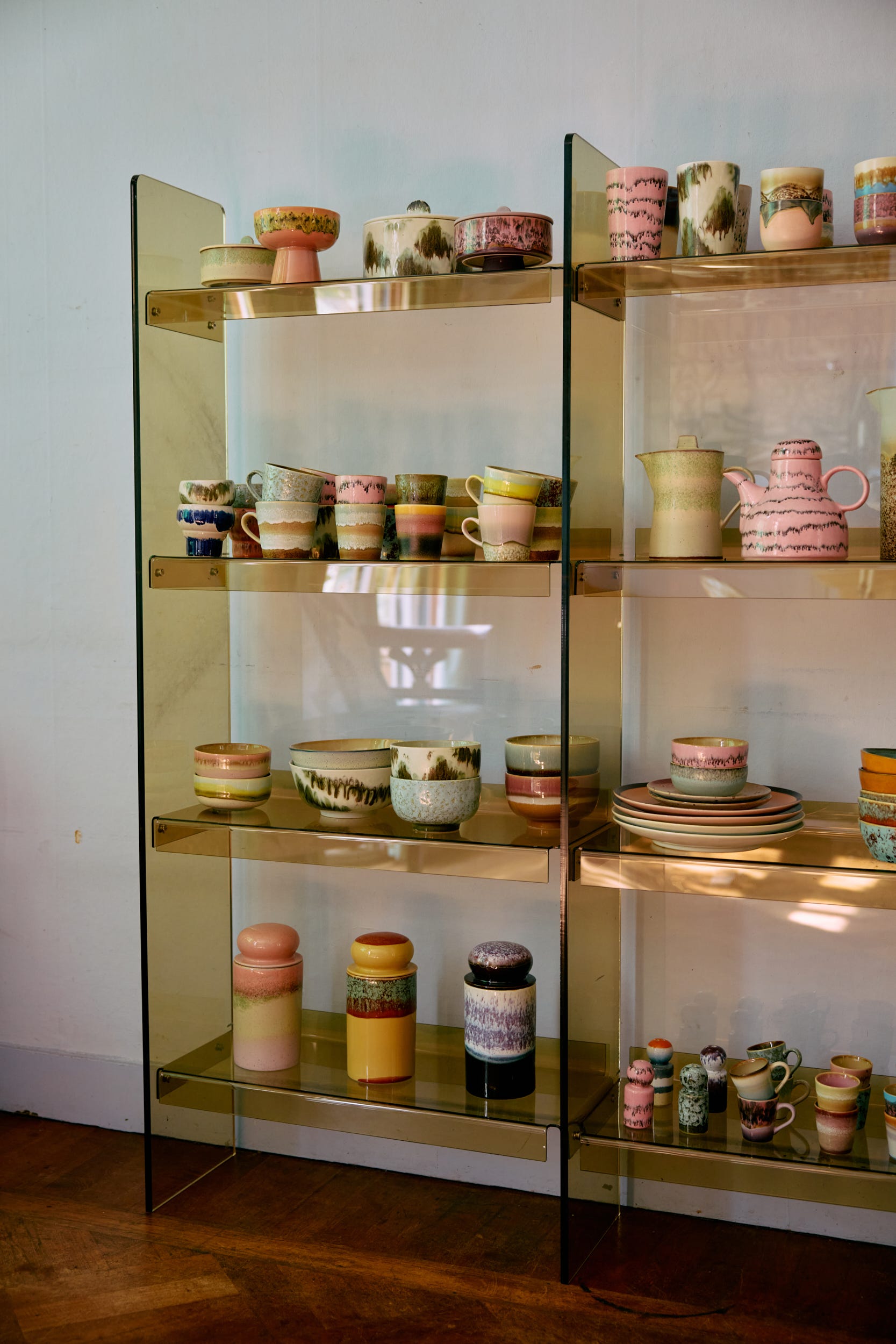 HKliving Koffiekopje 70's Ceramics Skyline 0.23 L