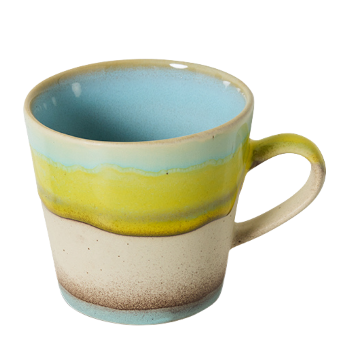 HKliving Koffiekopje Americano 70's Ceramics Glint 0.27 L