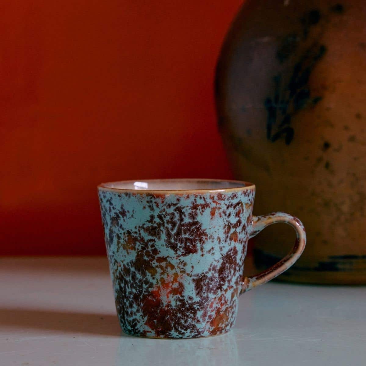 HKliving Koffiekopje Americano 70's Ceramics Patina 0.27 L