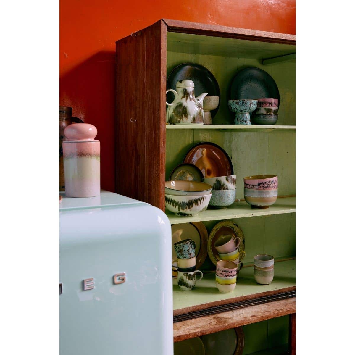 HKliving Koffiekopje 70's Ceramics Tide 0.25 L