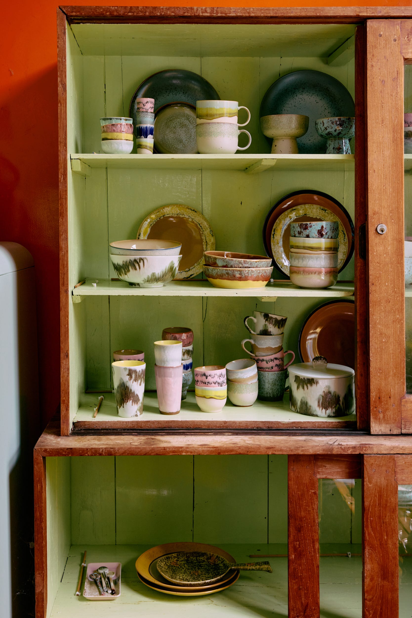 HKliving Koffiekopje 70's Ceramics Skyline 0.25 L